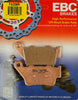 EBC BRAKE PADS FA208R