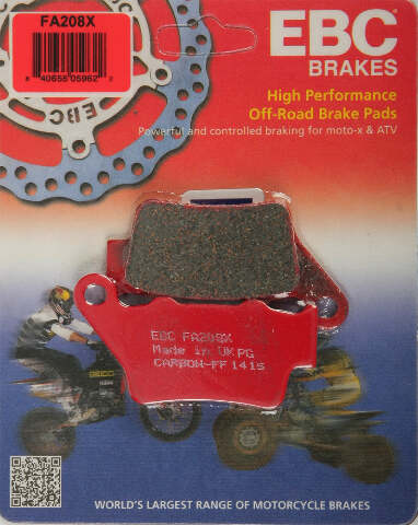 EBC BRAKE PADS FA208X