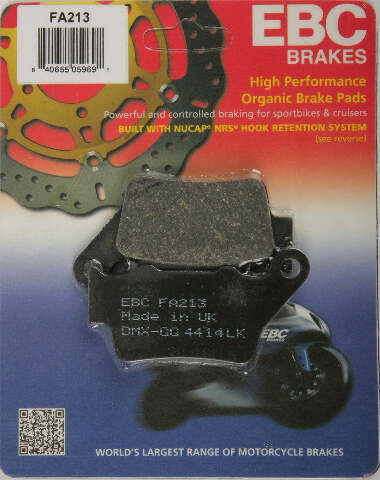 EBC BRAKE PADS FA213