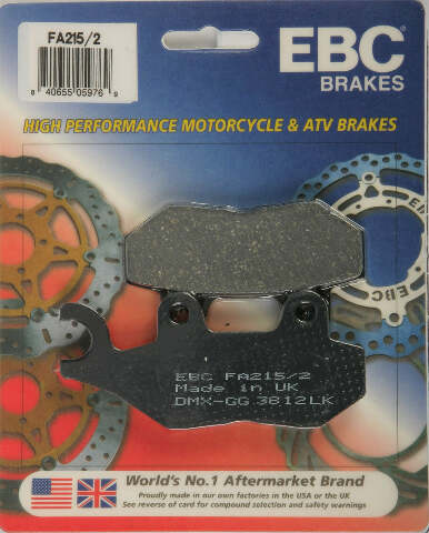 EBC BRAKE PADS FA215/2