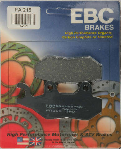 EBC BRAKE PADS FA215