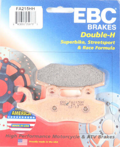 EBC BRAKE PADS FA215HH