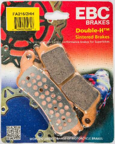 EBC AFTERMARKET CALIPER BRAKE PAD FA216/2HH