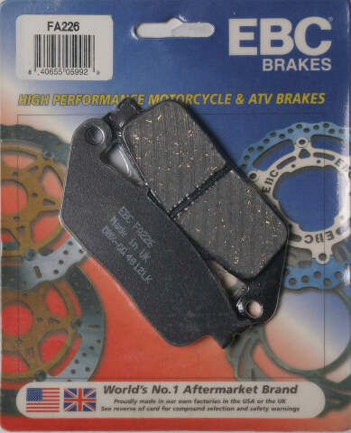 EBC BRAKE PADS FA226