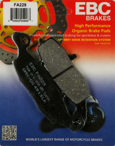 EBC BRAKE PADS FA229