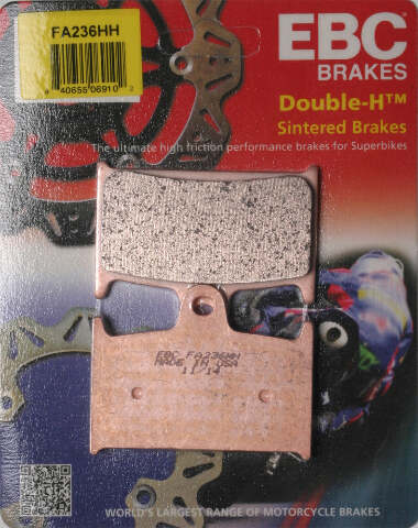 EBC BRAKE PADS FA236HH