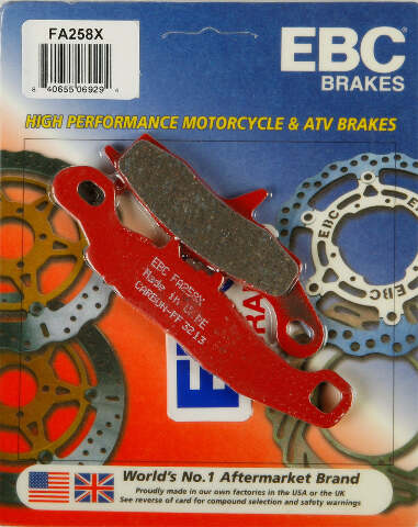 EBC BRAKE PADS FA258X