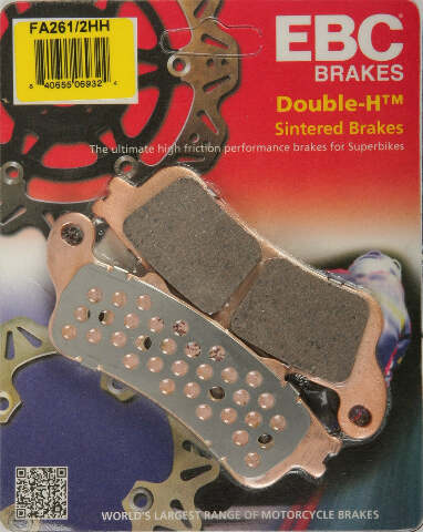 EBC BRAKE PADS FA261/2HH