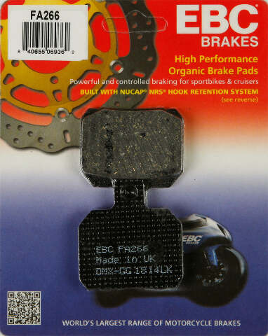 EBC BRAKE PADS FA266
