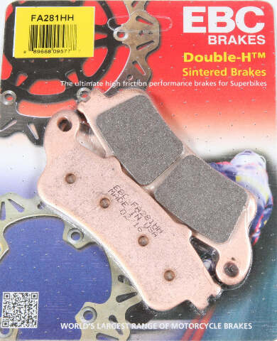 EBC BRAKE PADS FA281HH