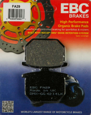 EBC BRAKE PADS FA29