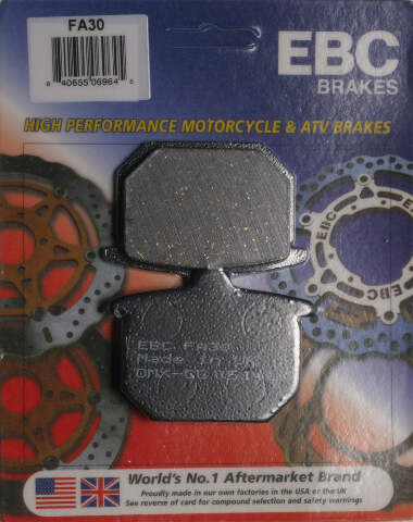 EBC BRAKE PADS FA30