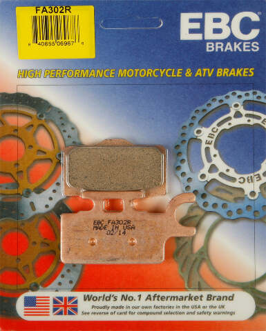 EBC BRAKE PADS FA302R