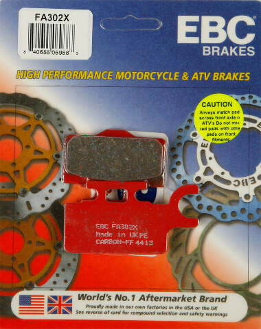 EBC BRAKE PADS FA302X