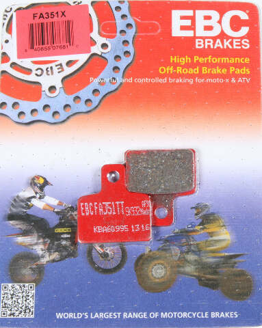EBC BRAKE PADS FA351X