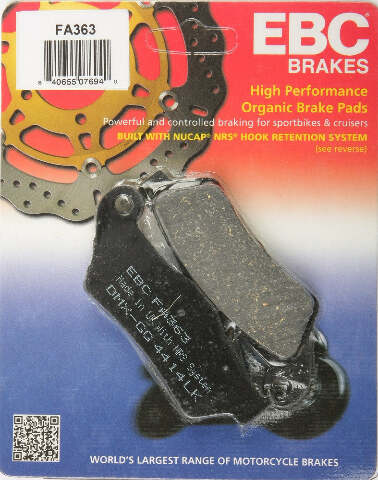 EBC BRAKE PADS FA363
