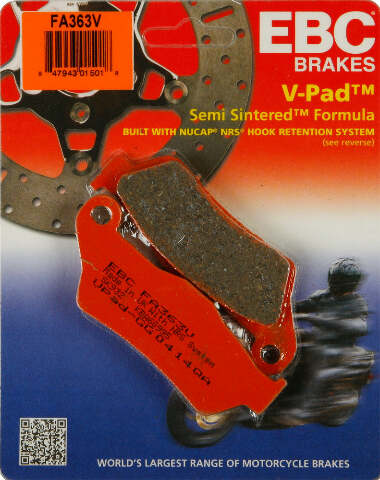 EBC BRAKE PADS V-SERIES FA363V