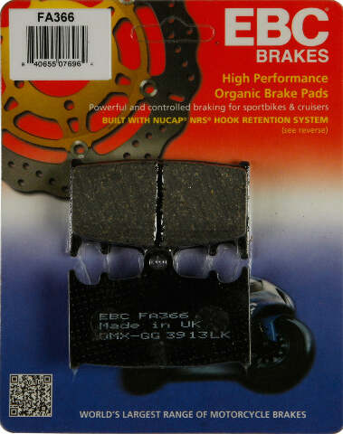 EBC BRAKE PADS FA366
