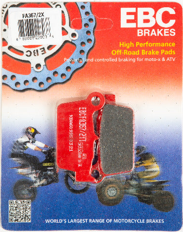 EBC BRAKE PADS FA367/2X