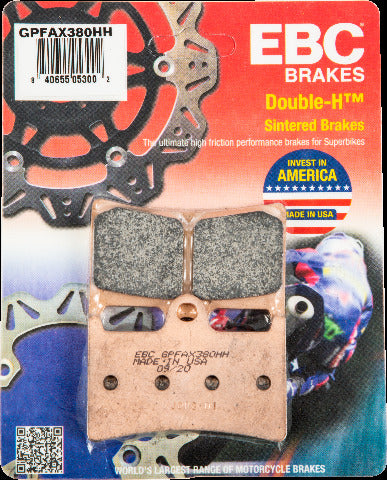 EBC GPFAX BRAKE PADS RACE ONLY GPFAX380HH