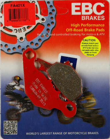 EBC BRAKE PADS FA401X
