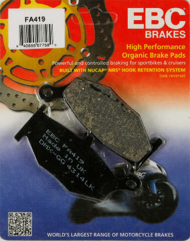 EBC BRAKE PADS FA419