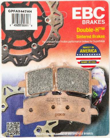 EBC GPFAX BRAKE PADS RACE ONLY GPFAX447HH