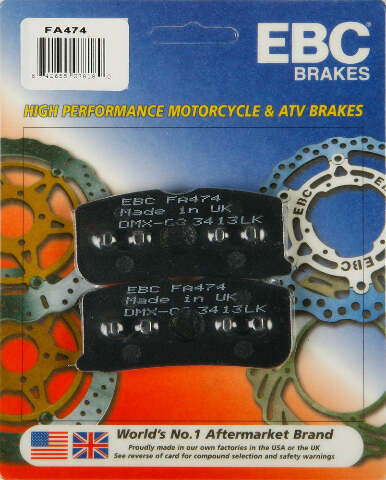 EBC BRAKE PADS FA474