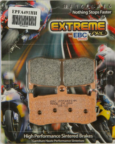 EBC EXTREME PRO BRAKE PADS EPFA491HH