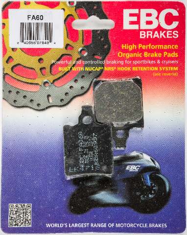 EBC BRAKE PADS FA60