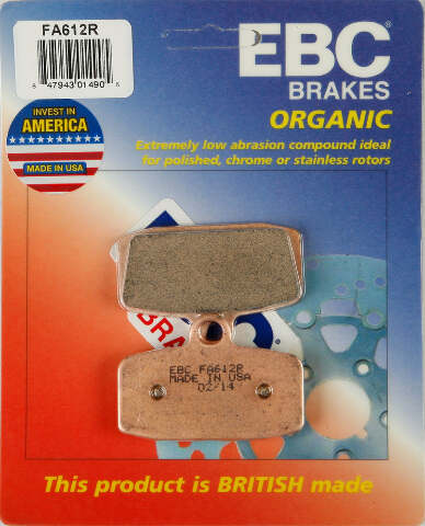 EBC BRAKE PADS FA612R
