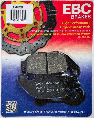 EBC BRAKE PADS FA629