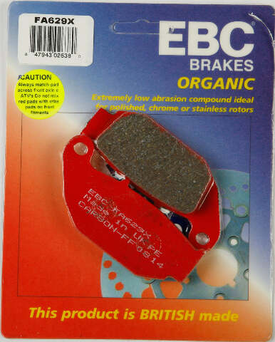 EBC BRAKE PADS FA629X