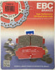 EBC BRAKE PADS FA651X