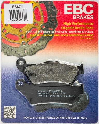 EBC BRAKE PADS FA671