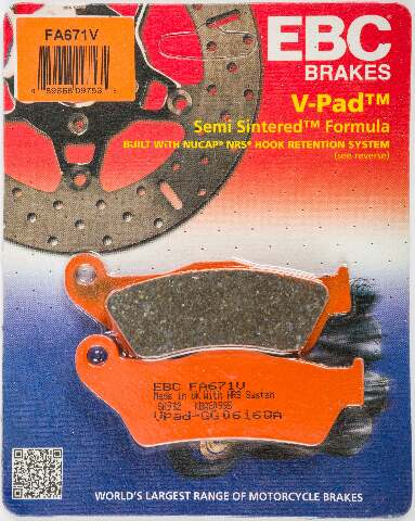 EBC BRAKE PADS V-SERIES FA671V