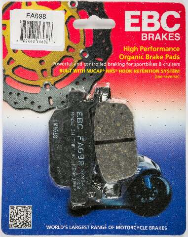 EBC BRAKE PADS FA-SERIES ARAMID FA698