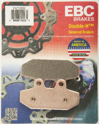 EBC BRAKE PADS REAR HH SINTERED `18-UP SOFTAILS FA710HH