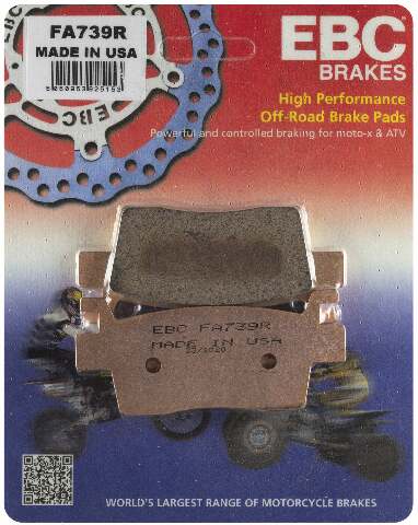 EBC BRAKE PADS FA739R