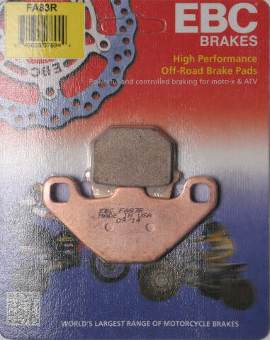 EBC BRAKE PADS FA83R