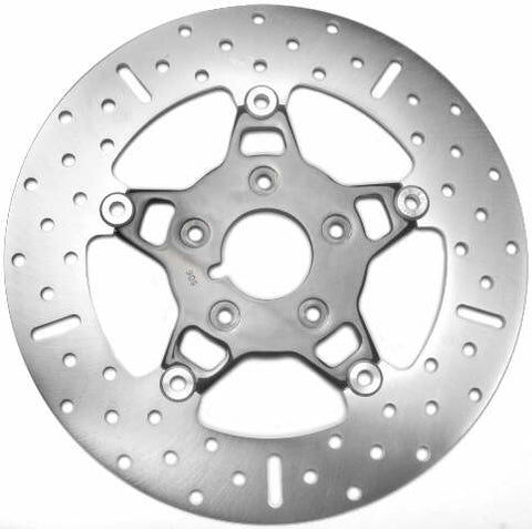 EBC FLOATING BRAKE ROTOR CHROME W/BLACK CENTER FSD009BLK