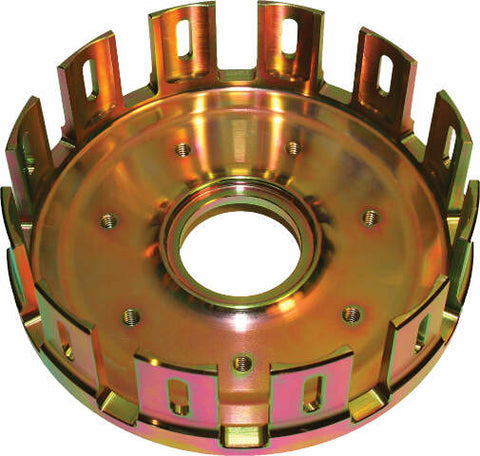 HINSON STEEL CLUTCH BASKET CRF450R W/KICKSTARTER GEAR HS489