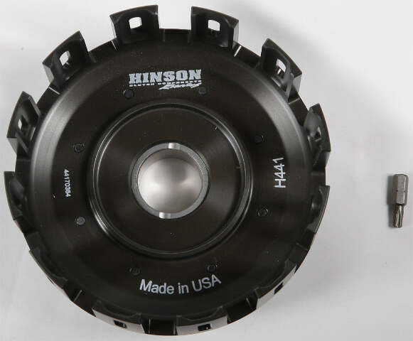 HINSON BILLET CLUTCH BASKET YAM W/KICKSTARTERGEAR YZ250F '14 H441