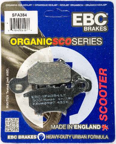 EBC BRAKE PADS SFA384