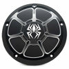 REKLUSE RACING DERBY COVER BLACK GLOSS FLH/FLT 16-UP W/LOW PROFILE RMS-0515005