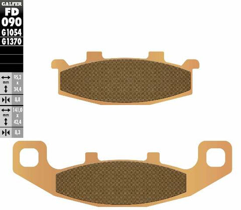 GALFER BRAKE PADS SINTERED FD090G1370 FD090G1370