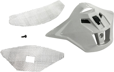 GMAX MOUTH VENT WHITE W/SCREWS/SCREEN GM-11 G011065