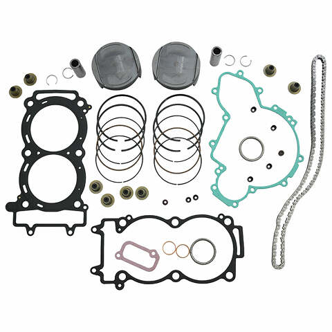 VERTEX TOP END KIT CAST REPLICA 92.96/STD 10.6:1 POL VTKTC24409B-1