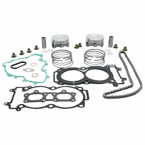 VERTEX TOP END KIT FORGED 92.95/STD 9.0:1 POL VTKTC24426B-2