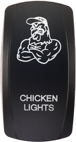 XTC POWER PRODUCTS DASH SWITCH ROCKER FACE CHICKEN LIGHTS SW00-00141045